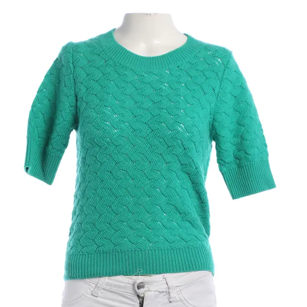 Shirt, in Green, Wool, Jardin des Orangers