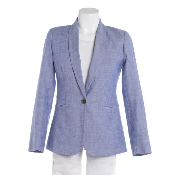 Blazer, in Blue, Linen, J.CREW