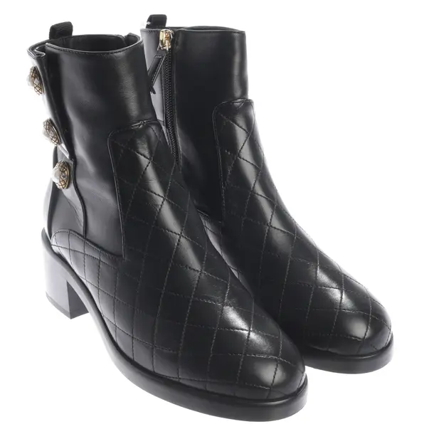 Stivaletti, in Nero, Chanel