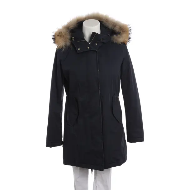 Winterjacke, in Navy, Baumwolle, Woolrich