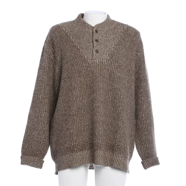 Pullover, in Braun, Wolle, Salvatore Ferragamo