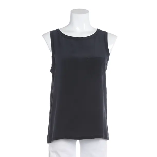 Top, in Dunkelgrau, Seide, Joseph