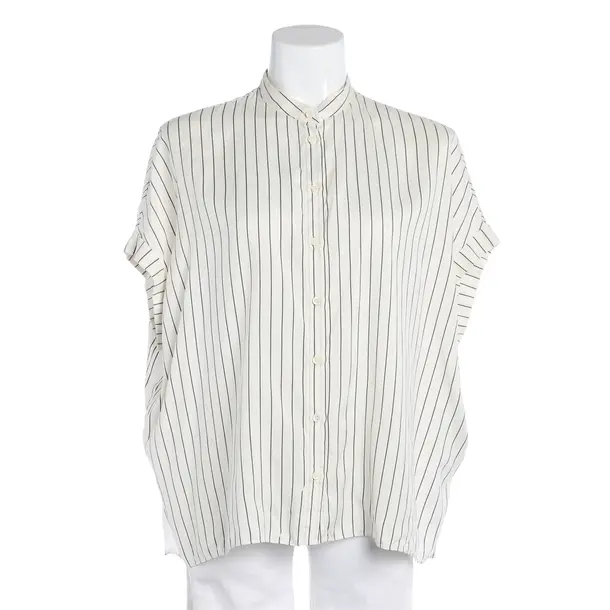 Bluse, in Weiß, Seide, Brunello Cucinelli