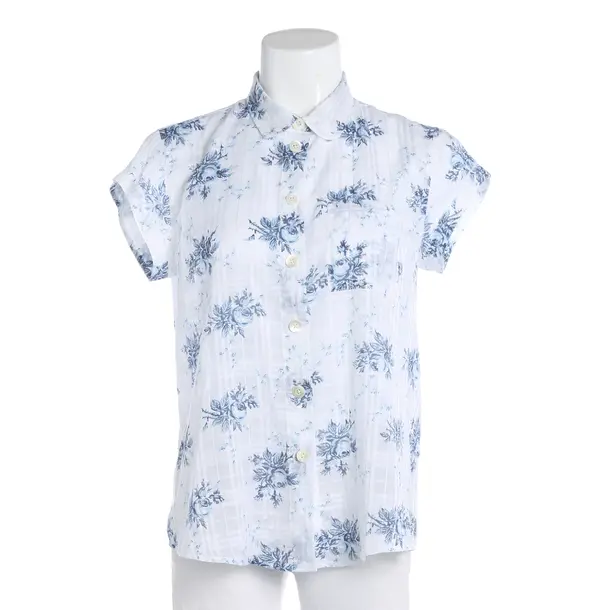 Blouse, in White, Polyester, High Use