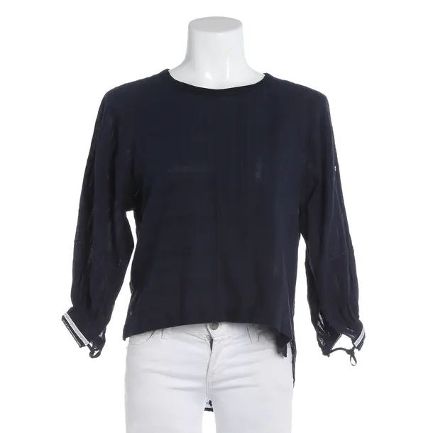 Blouse, in Blue, Cotton, High Use
