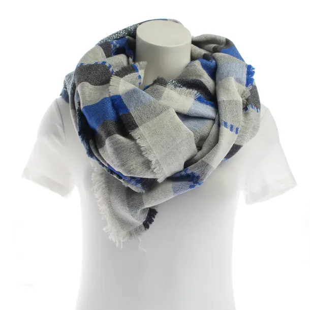 Schal, in Mehrfarbig, Wolle, Closed