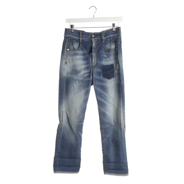 Bootcut Jeans, in Blue, Cotton, High Use