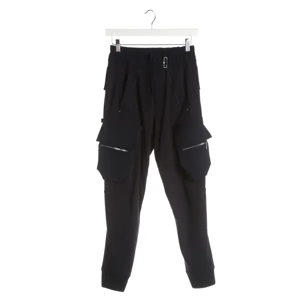 Pants, in Navy, Viscose, High Use