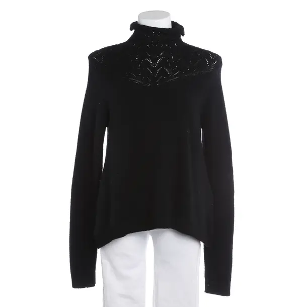 Pullover, in Schwarz, Wolle, High Use