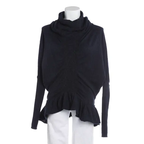 Longsleeve, in Blau, Baumwolle, High Use