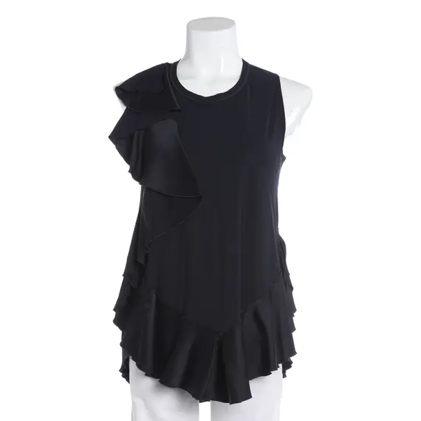 Top, in Navy, Viskose, High Use