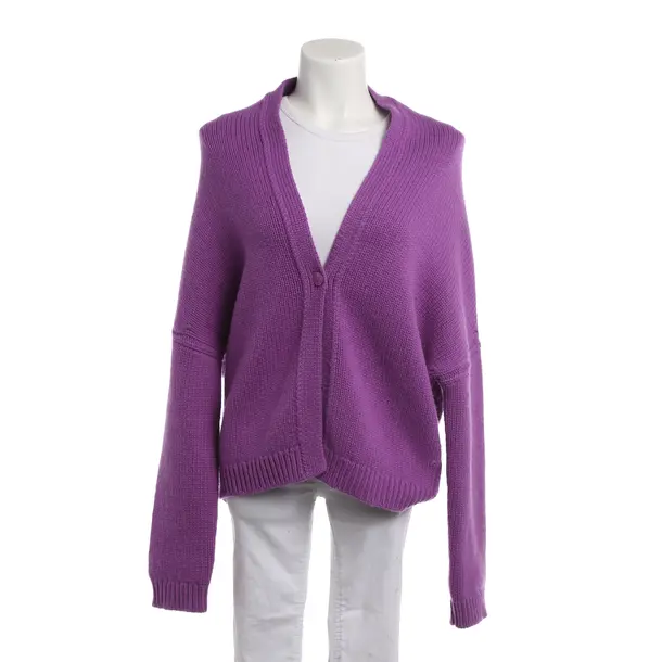 Strickjacke, in Lila, Kaschmir, Jil Sander