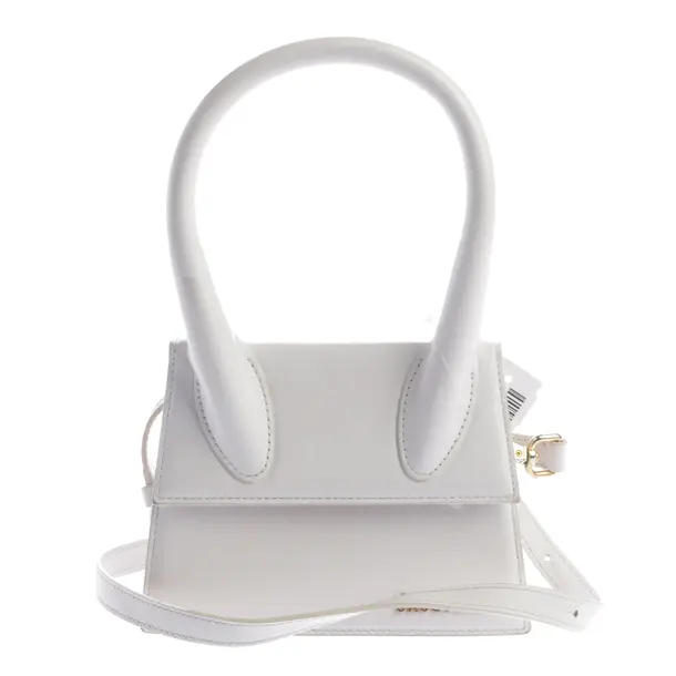 Handtasche, in Cream, Leder, Jacquemus