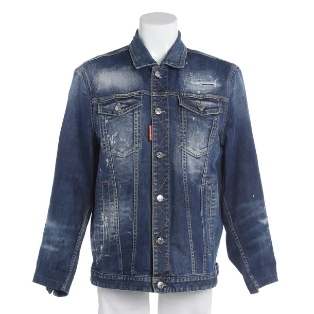 Denim Jacket, in Blue, Cotton, Dsquared