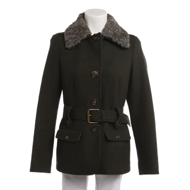 Winter Jacket, in Dark Green, Wool, Etro