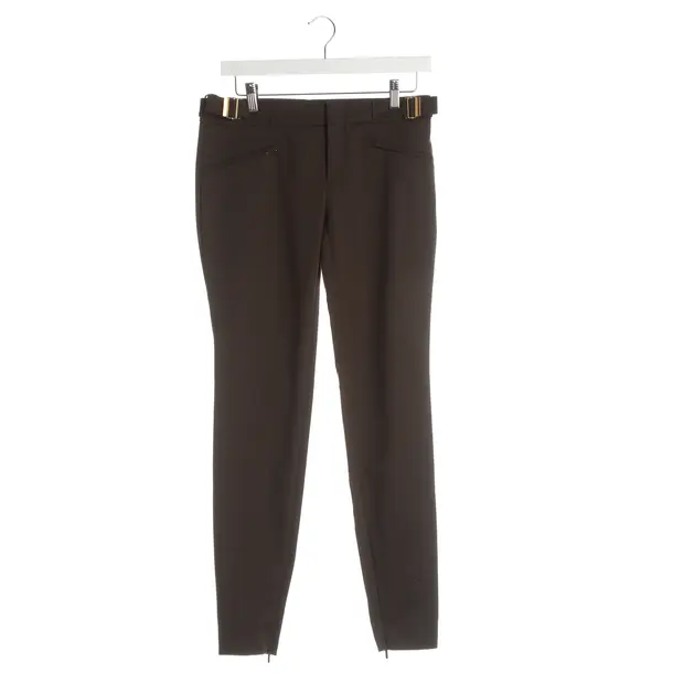Pants, in Dark Brown, Cotton, Gucci