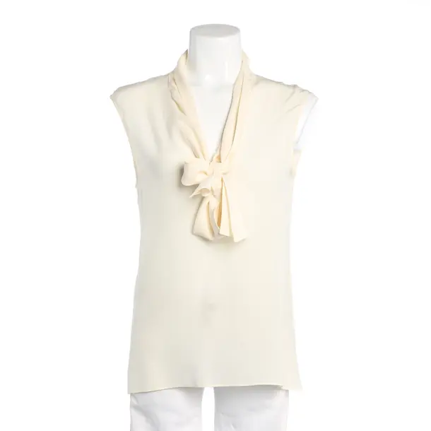 Top, in Pastel Yellow, Silk, Gucci