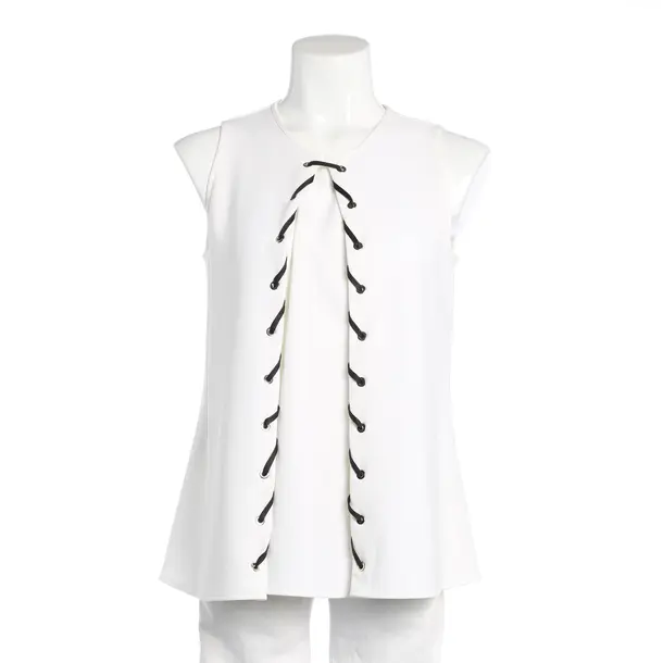 Top, in Cream, Triacetate, Altuzarra