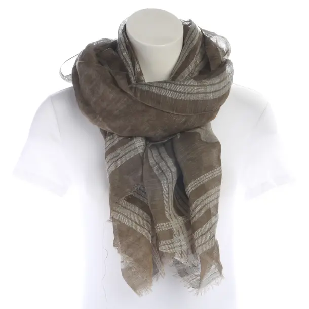 Shawl, in Green, Viscose, Bally