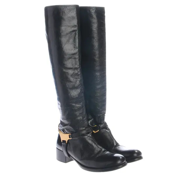 Stiefel, in Schwarz, Prada