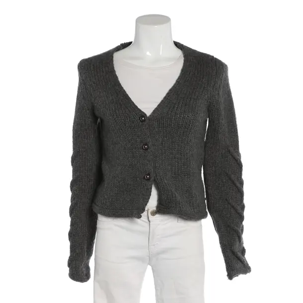 Cardigan, in Gray, Wool, Dorothee Schumacher