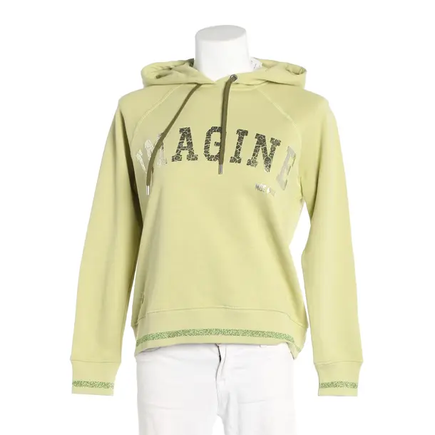 Felpa con cappuccio, in Verde chiaro, Cotone, Mos Mosh