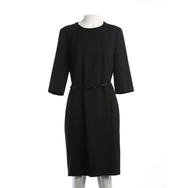 Kleid, in Schwarz, Wolle, Hugo Boss