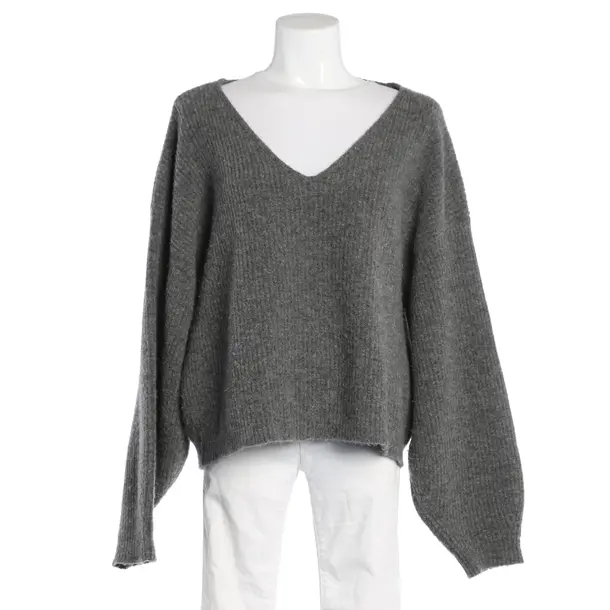 Pullover, in Grau, Wolle, by Aylin König