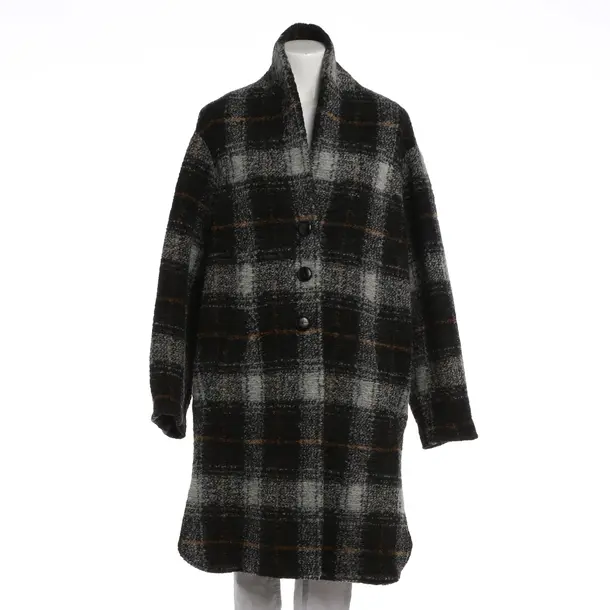 Mid-Season Coat, in Multicolored, Wool, Isabel Marant Étoile