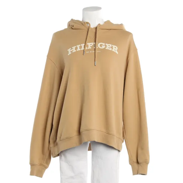 Hoodie, in Light Brown, Cotton, Tommy Hilfiger