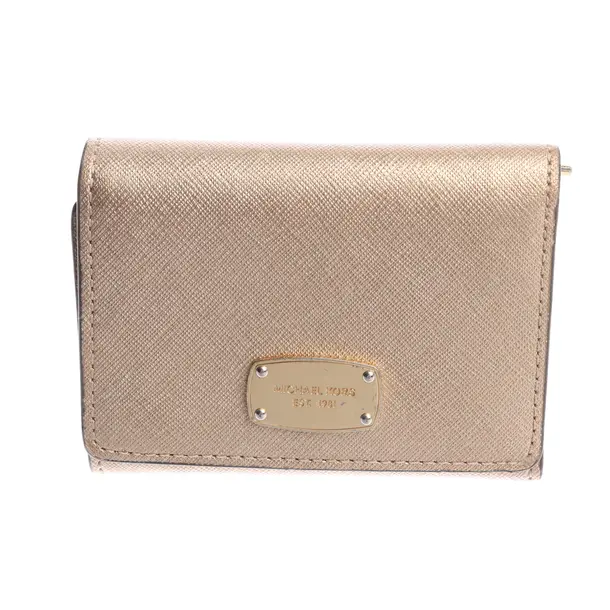 Wallet, in Gold, Leather, Michael Kors