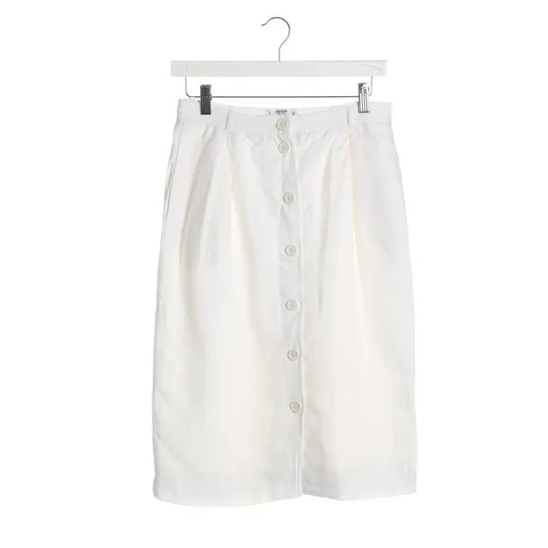 Skirt, in Cream, Linen, Valentino