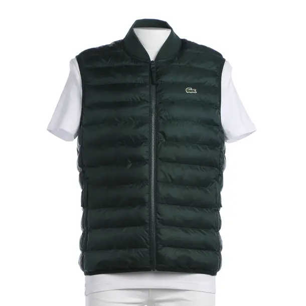 Vest, in Green, Polyester, Lacoste