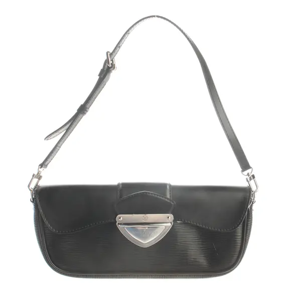 Handbag, in Black, Leather, Louis Vuitton