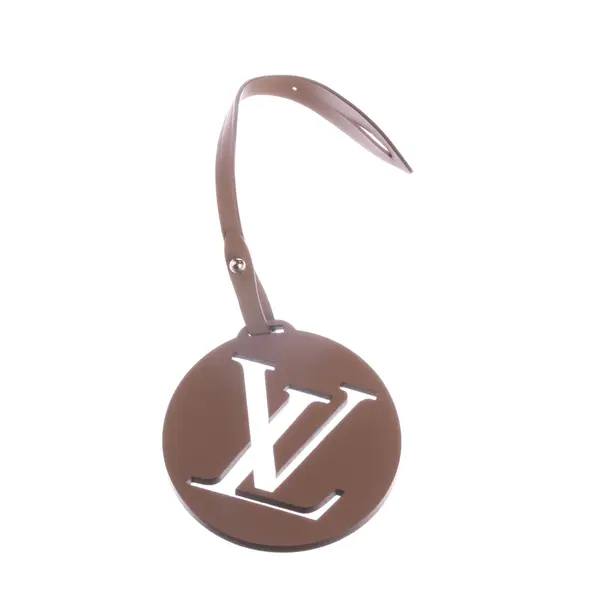 Keyring, in Camel, Leather, Louis Vuitton