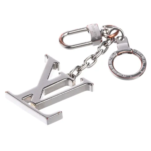 Keyring, in Silver, Metal (metallic, metallised), Louis Vuitton