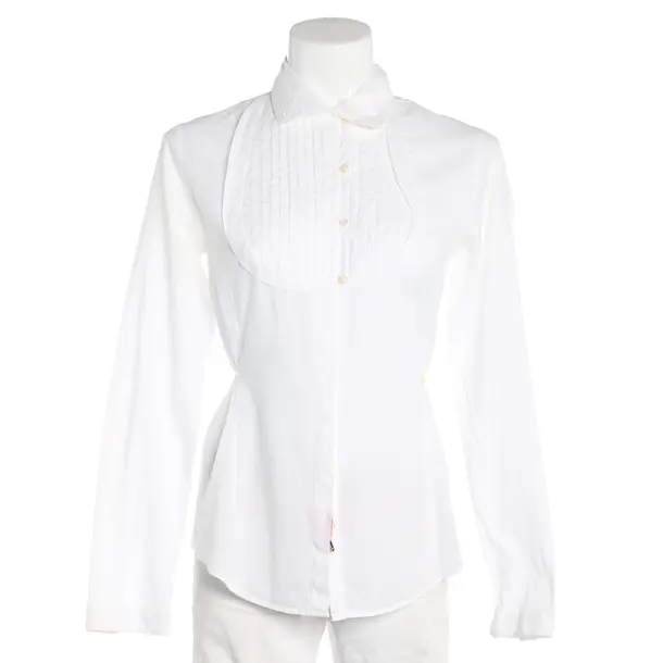 Bluse, in Weiß, Baumwolle, Robert Friedman