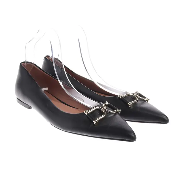 Ballerinas, in Schwarz, Hugo Boss