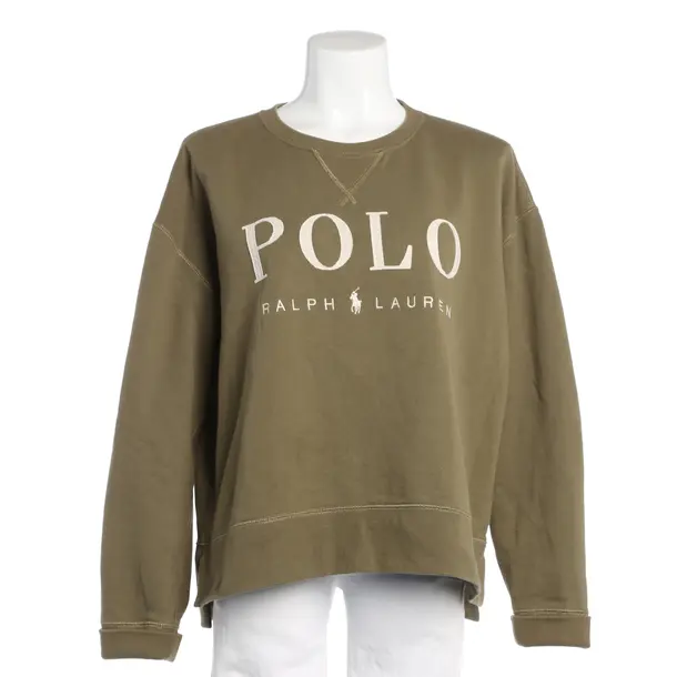 Felpa, in Verde, Cotone, Polo Ralph Lauren