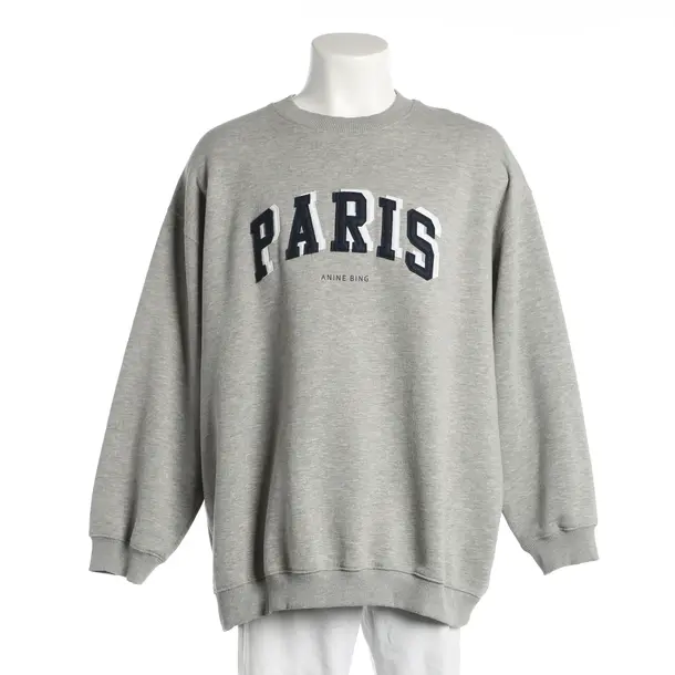 Sweatshirt, in Gray, Cotton, Anine Bing