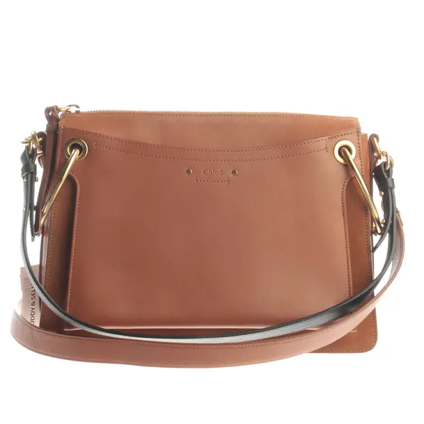 Schultertasche, in Hellbraun, Leder, Chloé