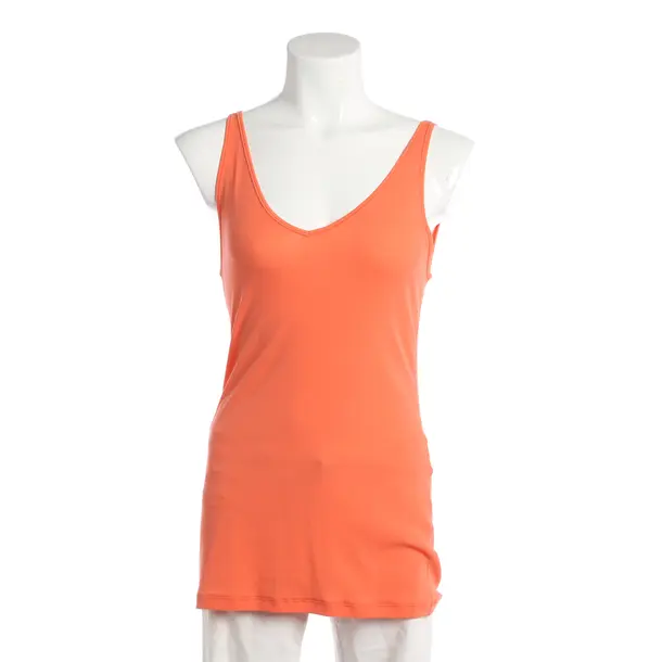 Top, in Orange, Cotton, Marc Cain