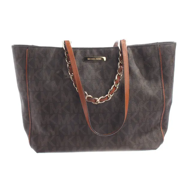 Handtasche, in Hellbraun, Leder, Michael Kors