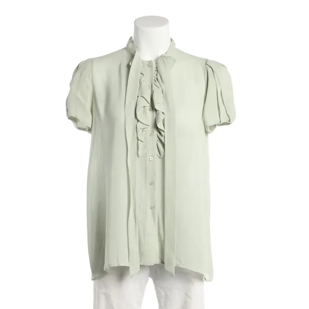 Bluse, in Hellgrün, Viskose, Prada
