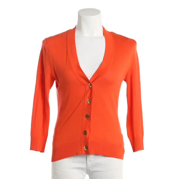 Strickjacke, in Rot, Baumwolle, Tory Burch