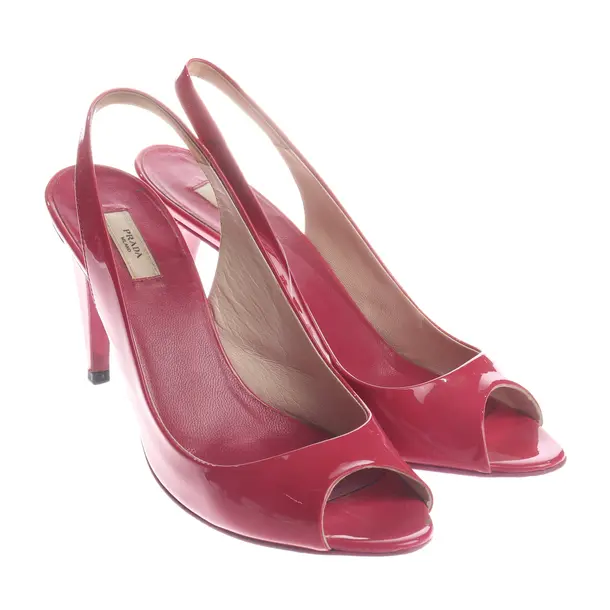 Heeled Sandals, in Pink, Prada