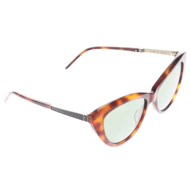 Sunglasses, in Brown, Synthetic / Metal, Saint Laurent