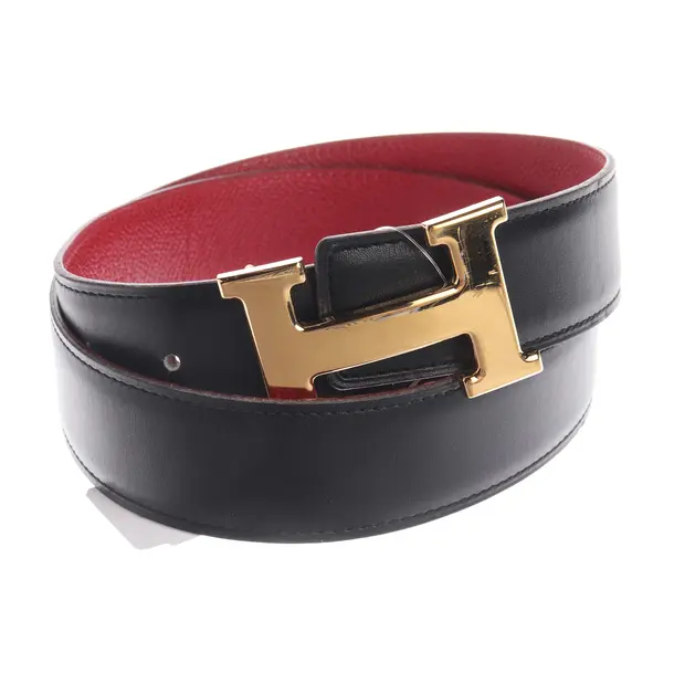 Belt, in Black, Leather, Hermès