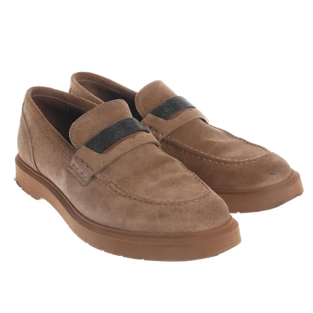 Loafers, in Light Brown, Brunello Cucinelli