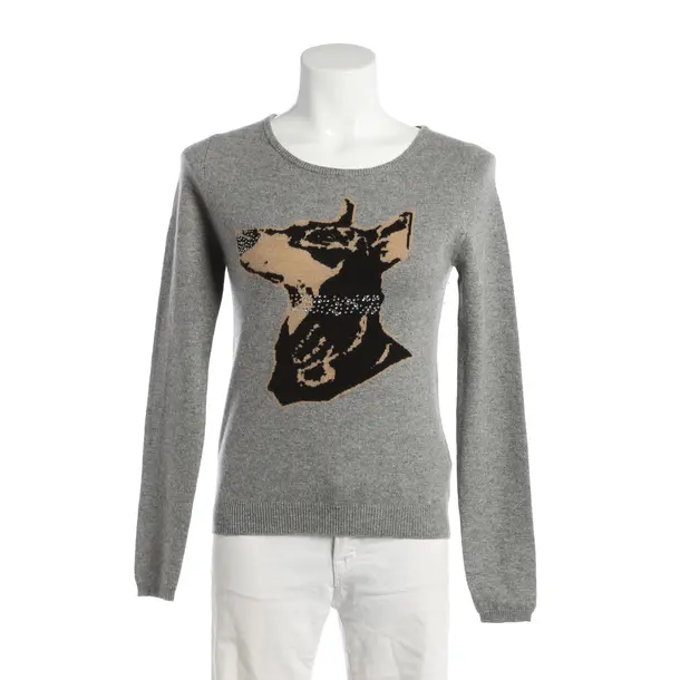 Maglia in cachemire, in Grigio, Cachemire, Alludere